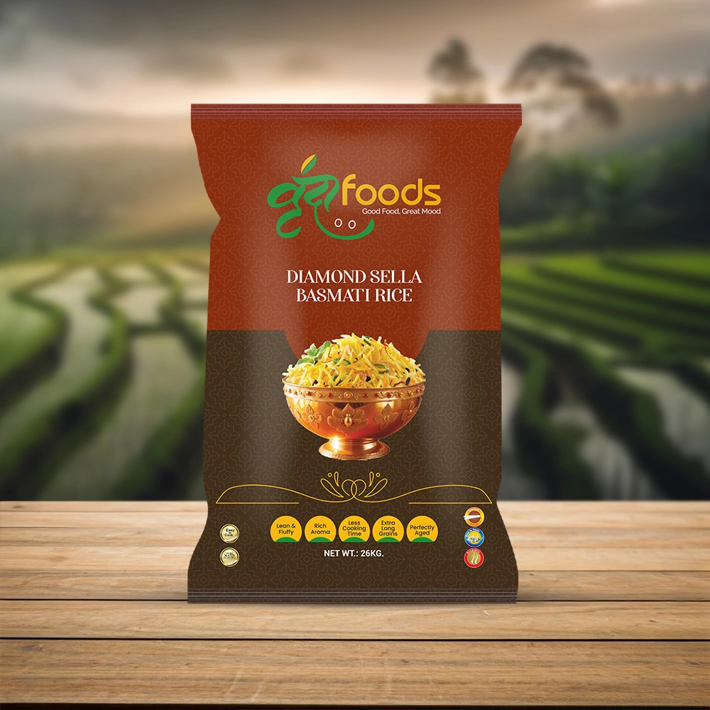 Diamond sella basmati rice