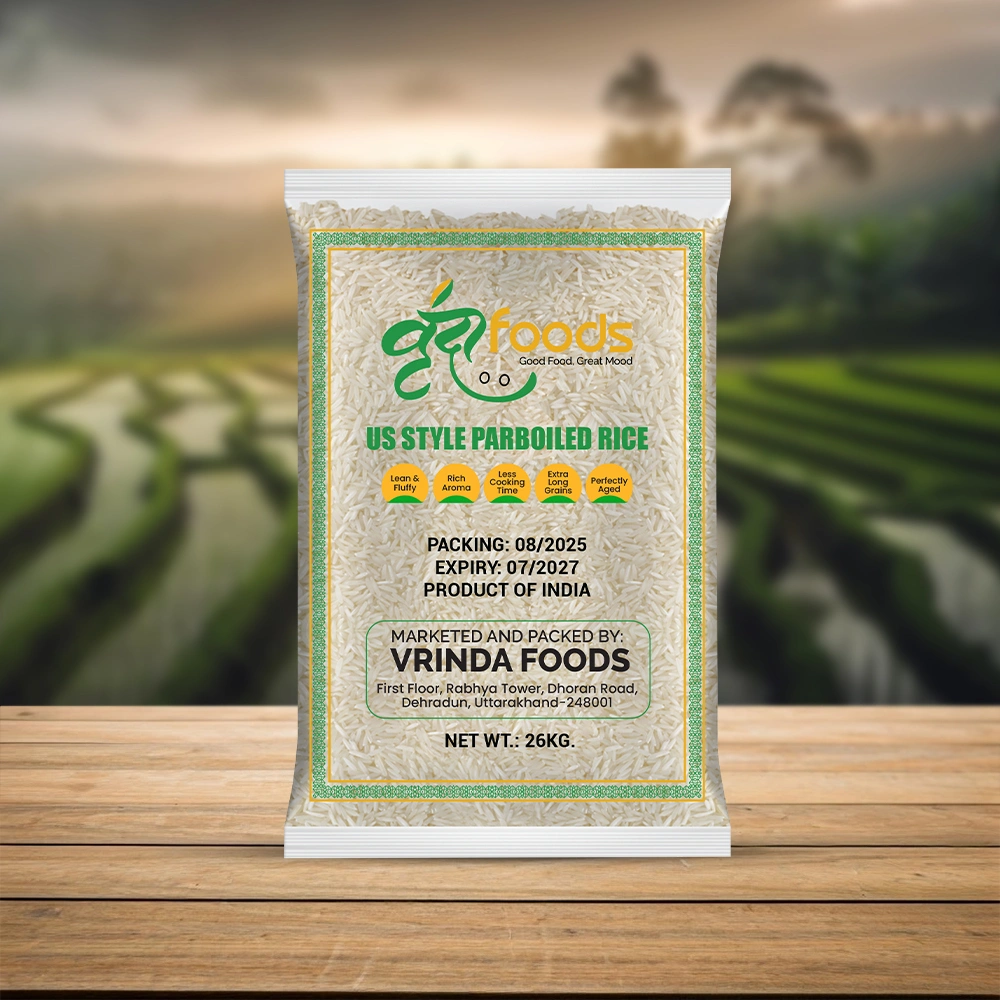 US style parboiled rice